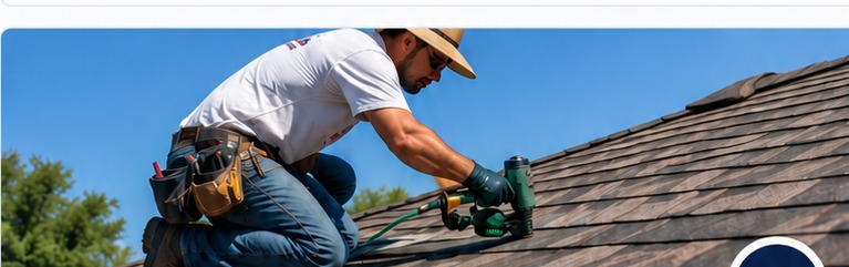 Architectural shingle roof replacement on an Arizona home